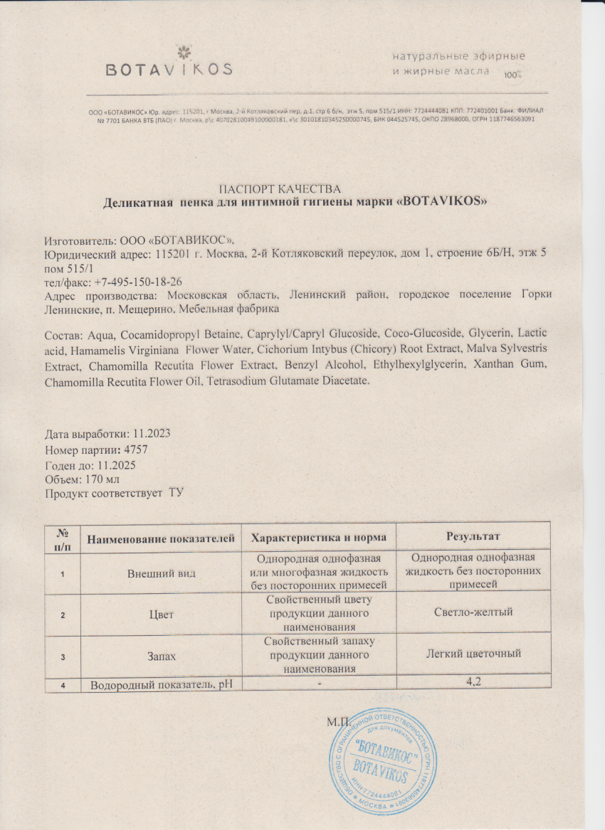 Паспорт №112023
